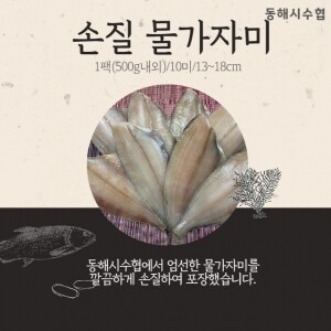 [동해시수협] 동해안 손질 물가자미 16~20마리 (1kg내외)